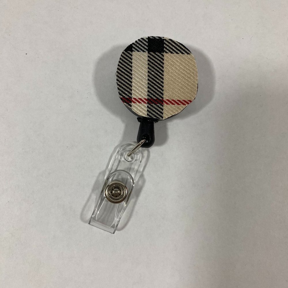 Plaid Badge‎ Reels/Nurse Badge Reels